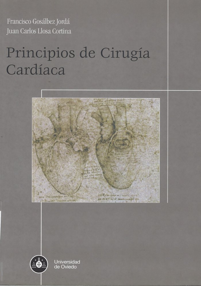 Kniha Principios de cirugía cardíaca Francisco Gosálbez Jordá