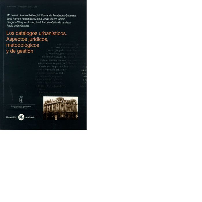 Könyv Los catálogos urbanísticos : aspectos jurídicos, metodológicos y de gestión 