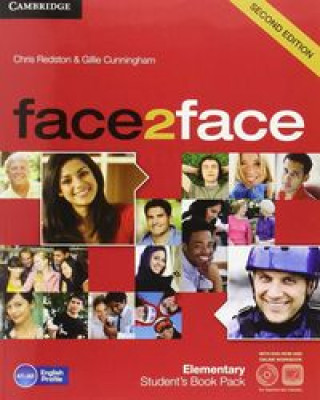 Kniha face2face for Spanish Speakers Elementary Student's Pack(Student's Book with DVD-ROM, Spanish Speakers Handbook with Audio CD,Online Workbook) Chris Redston