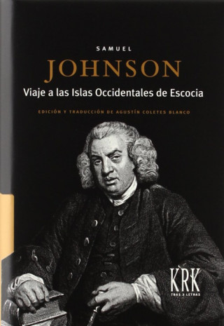 Carte Viaje a las islas occidentales de Escocia Samuel Johnson