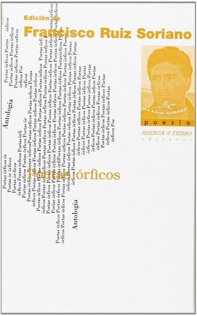 Kniha Poetas órficos César Antonio Molina