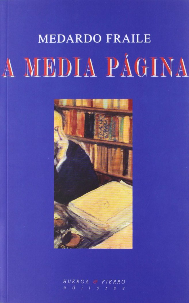 Libro A media página Medardo Fraile Ruiz