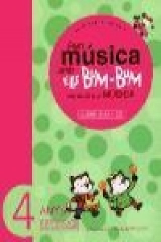 Книга Fem música amb els bum bum, Educació Infantil, 4 anys. Guia Sylvia Dicovskiy Riobóo