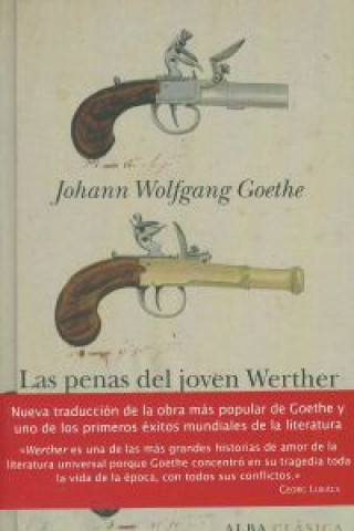 Książka Las penas del joven Werther JOHANN GOETHE