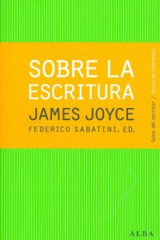 Kniha Sobre la escritura. James Joyce 