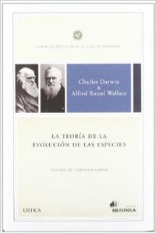 Kniha La teoría de la evolución de las especies Charles Darwin