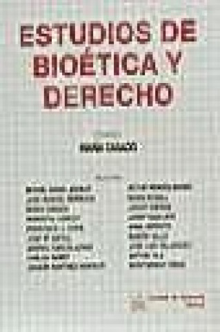 Książka Estudios de bioética y derecho María Casado González