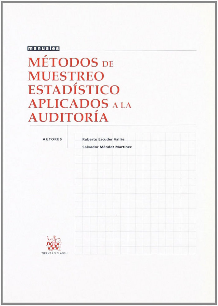 Carte Métodos de muestreo estadístico aplicados a la auditoria Roberto Escuder Vallés