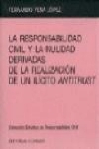 Buch La responsabilidad civil y la nulidad derivadas de la realización de un ilícito "antitrust" 