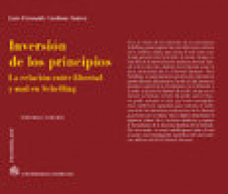 Buch Inversión de los principios : la relación entre libertad y mal en Schelling Luis Fernando Cardona Suárez