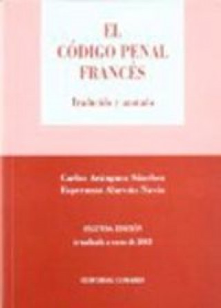Книга El código penal francés Esperanza Alarcón Navío