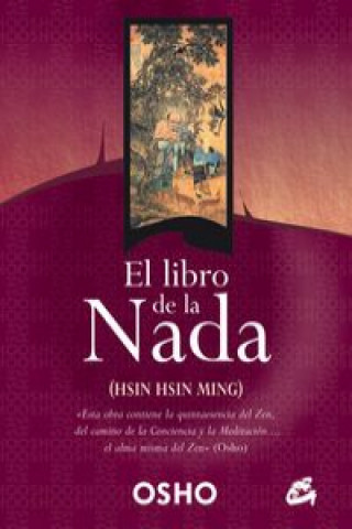 Kniha El libro de la nada : (hsin hsin ming) Osho Rajneesh