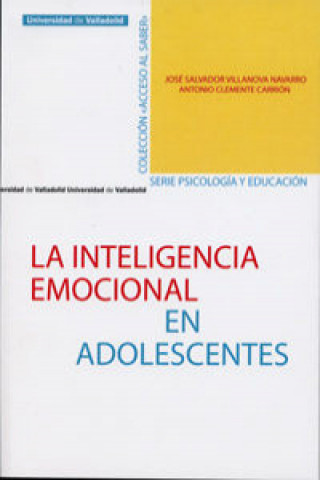 Kniha La inteligencia emocional en adolescentes JOSE NAVARRO VILLANOVA