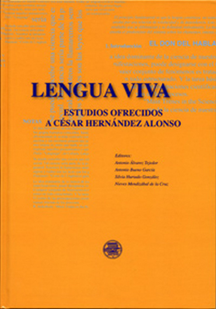Kniha Lengua viva : estudios ofrecidos a César Hernández Alonso 