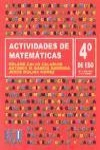 Libro Matemáticas, 4 ESO. Actividades 