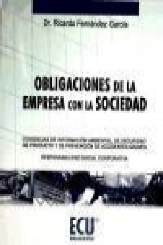 Kniha Obligaciones de la empresa con la sociedad 