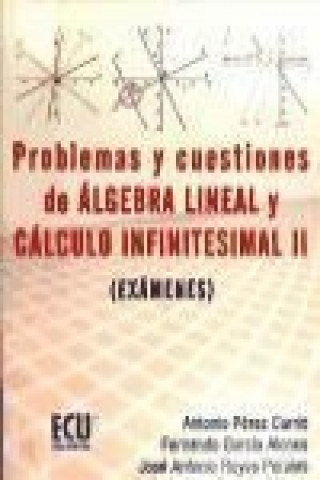 Kniha Problemas y cuestiones de álgebra lineal y cálculo infinitesimal : (exámenes) Antonio Pérez Carrió