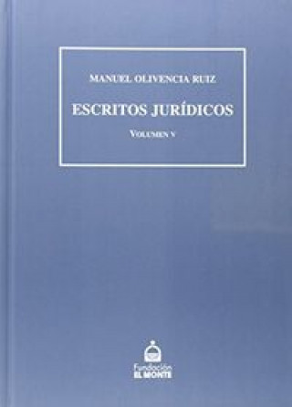 Könyv ESCRITOS JURIDICOS (V) 
