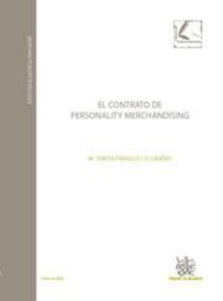 Kniha El contrato de personality merchandising 