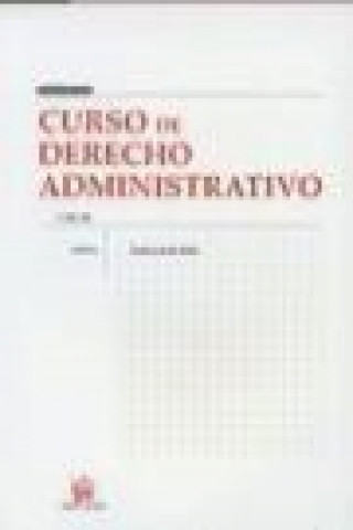 Carte Curso de derecho administrativo Catalina . . . [et al. ] Escuín Palop