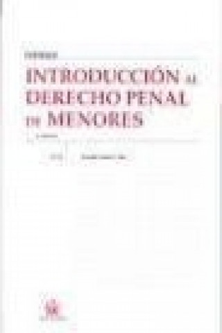 Carte Introducción al derecho penal de menores Gerardo Landrove Díaz