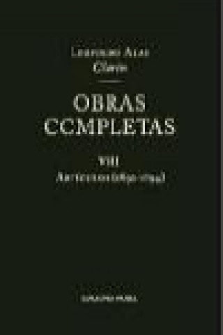 Książka Obras completas VIII : artículos 1891-1894 