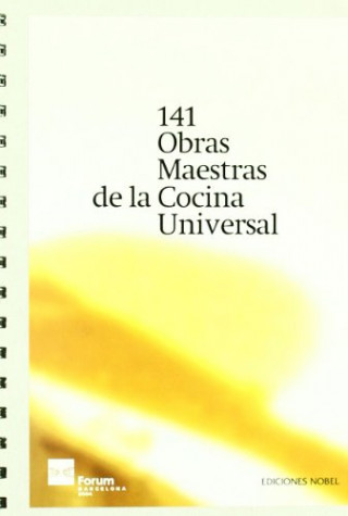 Kniha 141 obras maestras de la cocina universal 