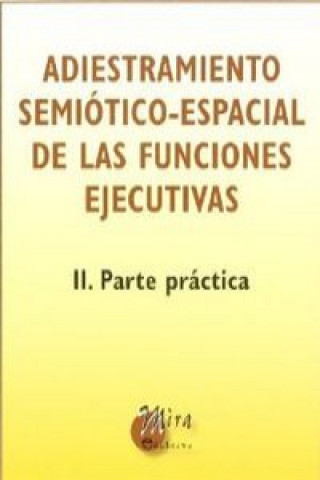Könyv ADIESTRAMIENTO SEMIOTICO ESPACIAL FUNCIONES EJECUTIVAS II 