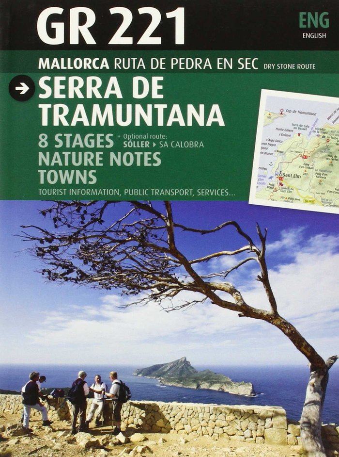 Kniha GR 221 Mallorca Ruta de pedra en sec. Serra de Tramuntana 