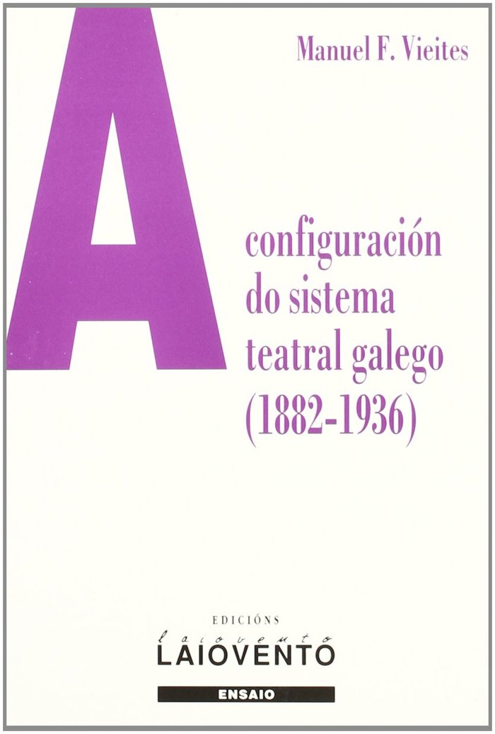 Kniha A configuración do sistema teatral galego (1882-1936) Manuel F. Vieites