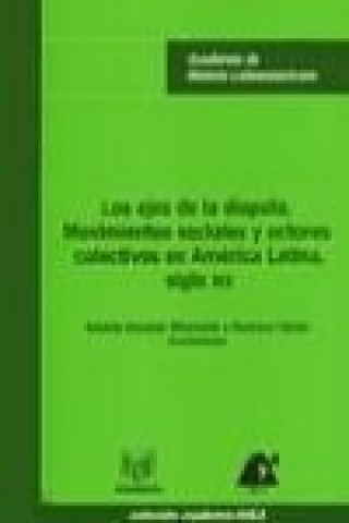 Carte Los ejes de la disputa : movimientos sociales y actores colectivos en América Latina, siglo XIX 