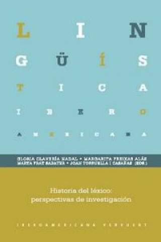 Książka Historia del léxico : perspectivas de investigación GLORIA CLAVERIA