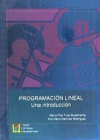 Książka Programación lineal : una introducción María Pilar Frías Bustamante