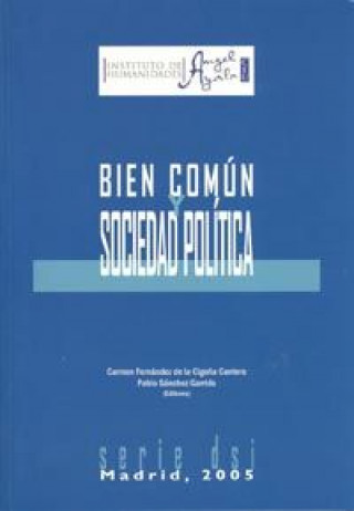 Kniha Bien común y sociedad política 