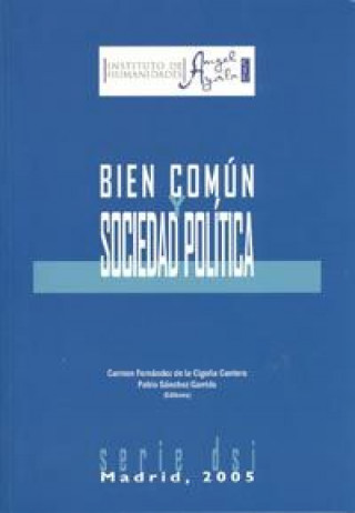 Книга Bien común y sociedad política 