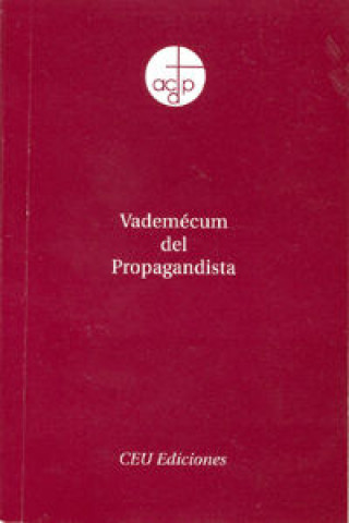 Kniha Vademécum del propagandista 