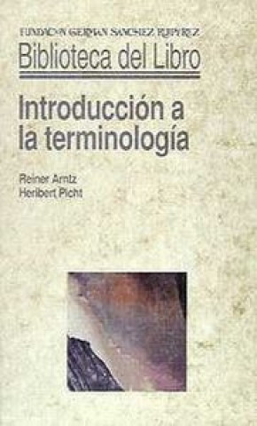 Kniha Introducción a la terminología R. Arntz