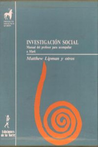 Kniha Investigación social MATTHEW LIPMAN