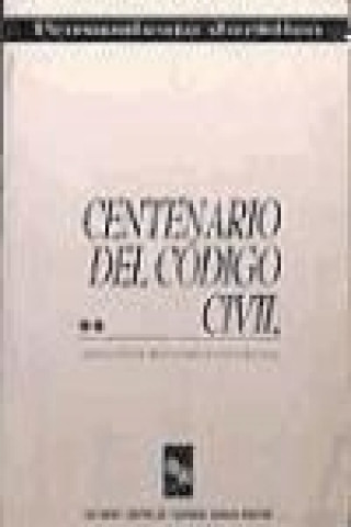 Βιβλίο Centenario del código civil 1879-1979. Antonio-Manuel Morales Moreno