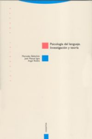 Carte Psicología del lenguaje : investigación y teoría ANGEL RIVIERE