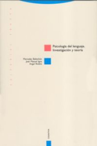 Knjiga Psicología del lenguaje : investigación y teoría ANGEL RIVIERE