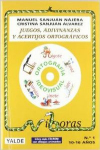 Book Juegos, adivinanzas y acertijos ortográficos Manuel Sanjuán Nájera