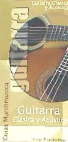 Kniha Guías Mundimúsica : guitarra clásica y acústica Hugo Pinksterboer