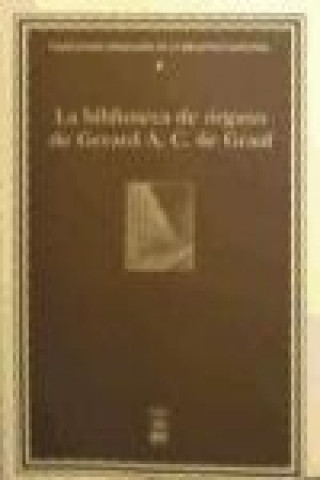 Knjiga Gérard de Graf : biblioteca de órgano, catálogo 