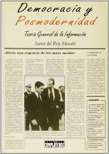 Kniha Democracia y posmodernidad : teoría general de la información Javier del Rey Morató