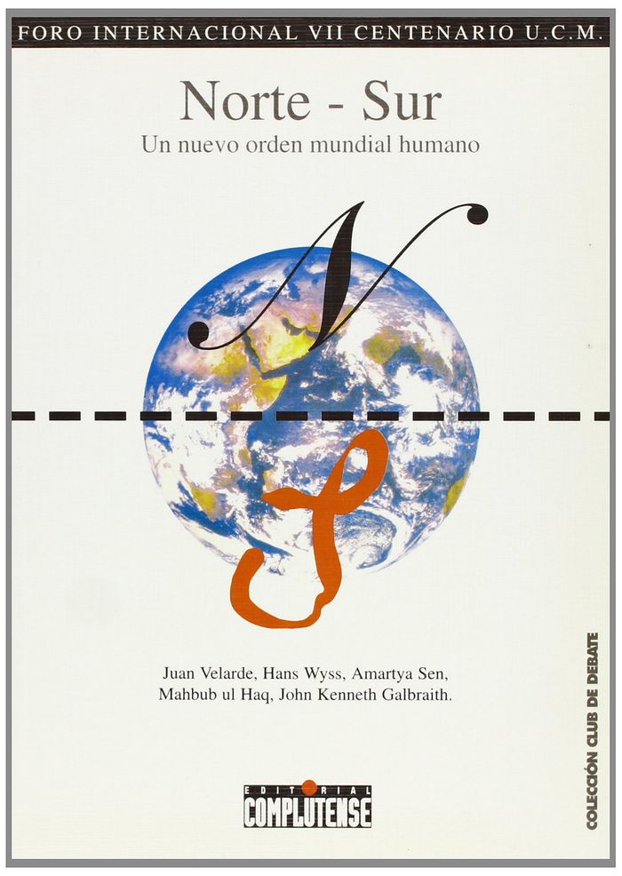 Buch Norte-Sur, un nuevo orden mundial humano 