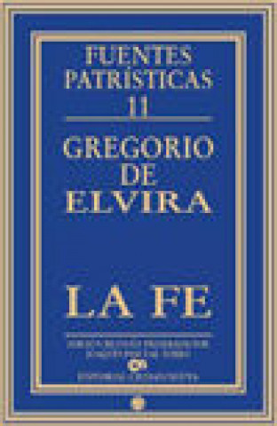 Knjiga La fe Santo Gregorio de Elvira