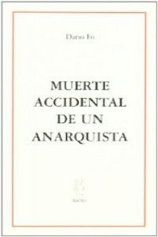 Kniha Muerte accidental de un anarquista Dario Fo