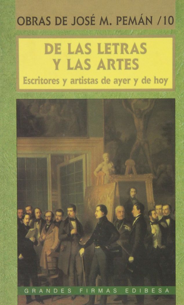 Carte De las letras y las artes : escritores y artistas de ayer y de hoy 