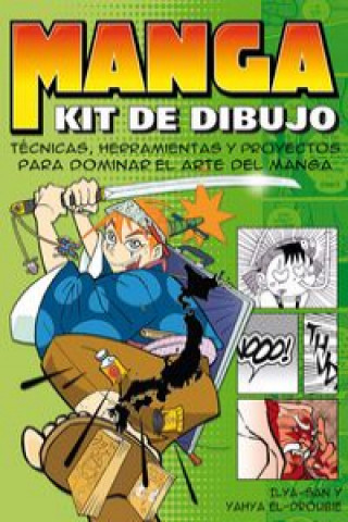 Könyv Manga, kit de dibujo : técnicas, herramientas y proyectos para dominar el arte del manga Yahya El-Droubie